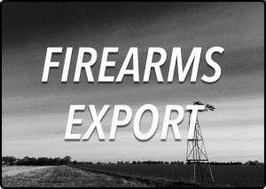 Firearms and parts export; from Australia to the world. 